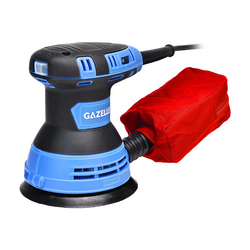 Gazelle GW7020 220V 5 In. Random Orbital Sander (125mm), 12000 opm, 300W