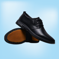 Vellano Genuine Leather Slip-Resistant Waterproof Shoes