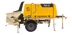AQUARIUS ENGINEERS  STATIONARY CONCRETE PUMP – 704 D