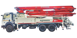 AQUARIUS ENGINEERS  TRUCK MOUNTED BOOM PUMP – 37 ZX