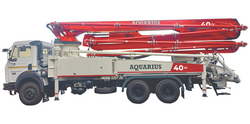 AQUARIUS ENGINEERS  TRUCK MOUNTED BOOM PUMP – 40 ZX