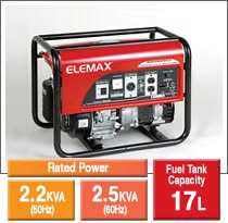 Elemax Honda SH3200EX Petrol Generator 2.5 KVA