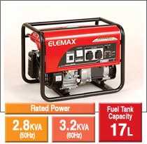 Elemax Honda SH3900EX Petrol Generator 3.2 KVA