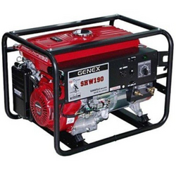 Elemax Honda SHW190 Gasoline Welder Generator, Rated Power 3 KVA, Welding Range 50-190 Ampere, Engine – Honda GX390, Fuel Tank 17 Liters, 220V-60HZ