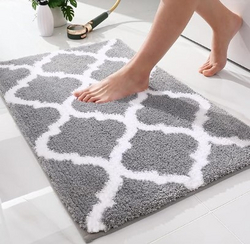 OLANLY Bathroom Rugs 47x24