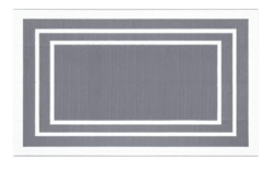 OLANLY Outdoor Rug