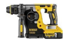 DCH273P2-GB 18V 24mm Brushless SDS Plus L-Shape Rotary Hammer