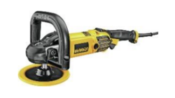DWP849X-B5 180mm Variable Speed Polisher 1250W from ADAMS TOOL HOUSE