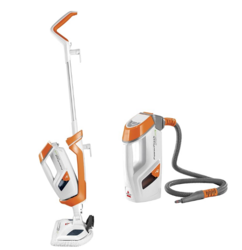 PowerFresh Lift-Off Pet Steam Mop, Steamer, Tile, Bathroom, Hard Wood Floor Cleaner, 1544A, Orange from SKANDA INTERNATIONAL FZ LLE