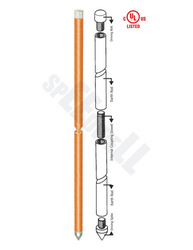 Speedwell Solid Copper Earth Rod – Internally Threaded