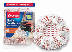 O-Cedar EasyWring Spin Mop Microfiber Refill, White Packaging May Vary from SKANDA INTERNATIONAL FZ LLE
