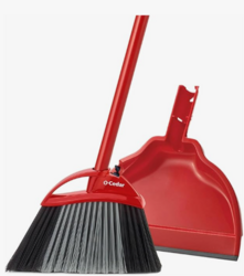 O-Cedar PowerCorner Angle Broom with Dustpan, Red, 1 Each from SKANDA INTERNATIONAL FZ LLE