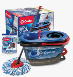 O-Cedar RinseClean Spin Mop & Bucket System + 1 Extra Mop Head  from SKANDA INTERNATIONAL FZ LLE