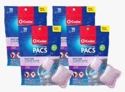 Floor Cleaning 40ct Pacs Lavender Scent 10ct (4-Packs)