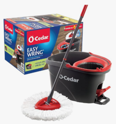 O-Cedar EasyWring Microfiber Spin Mop and Bucket Cleaning System from SKANDA INTERNATIONAL FZ LLE