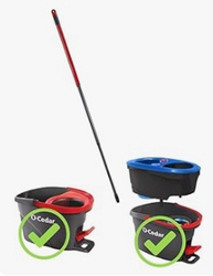 O-Cedar Genuine Spin Mop Replacement Handle for EasyWring and EasyWring Rinse Clean from SKANDA INTERNATIONAL FZ LLE