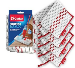 O-Cedar ProMist MAX Spray Mop Head Replacement (Pack of 4)  from SKANDA INTERNATIONAL FZ LLE