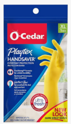 HandSaver Reuseable Rubber Cleaning Gloves (X-Large, 3 Pairs), Everyday Protection Reusable Household Gloves from SKANDA INTERNATIONAL FZ LLE