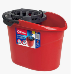 O-Cedar Quick Wring Bucket 2.5 Gallon Bucket With Wringer, 1 CT from SKANDA INTERNATIONAL FZ LLE