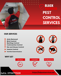 PEST CONTROL SERVICES from BLACK DIAMOND  PEST CONTROL ABU DHABI