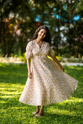 Cotton Midi Dresses from SUTORI PRIVATE LIMITED