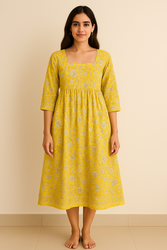 Cotton Midi Dresses
