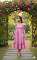 Cotton Midi Dresses