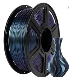 FLASHFORGE PLA Filament 1.75mm +/- 0.02mm Burnt Titanium, Color Changeable 3D Printer Filament 1kg (2.2lbs), Chameleon Changing Colors with Light, Perfectly Hide The Layer Line from SKANDA INTERNATIONAL FZ LLE