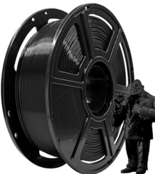 FLASHFORGE PLA Filament 1.75mm, 3D Printer Filament 1kg (2.2lbs) Spool, Dimensional Accuracy +/- 0.02mm, 3D Printing Filament Easy to Use and Fits for Most FDM 3D Printers (Black) from SKANDA INTERNATIONAL FZ LLE