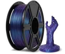 FLASHFORGE PLA Filament 1.75mm +/- 0.02mm Upgraded Nebula Purple, Color Changeable 3D Printer Filament 1kg, Chameleon 3D Printing Filament Changing Colors with Light, Perfectly Conceals Layer Lines from SKANDA INTERNATIONAL FZ LLE