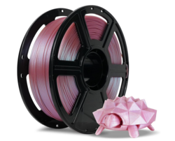 FLASHFORGE PLA Filament 1.75mm +/- 0.02mm Rose Quartz, Color Changeable 3D Printer Filament 1kg (2.2lbs), Chameleon 3D Printing Filament Changing Colors with Light, Perfectly Hide The Layer Line from SKANDA INTERNATIONAL FZ LLE