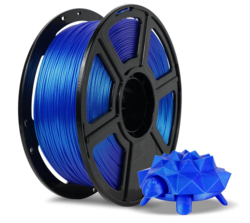 FLASHFORGE PLA Filament 1.75mm +/- 0.02mm Skydiver Blue, Color Changeable 3D Printer Filament 1kg (2.2lbs), Chameleon 3D Printing Filament Changing Colors with Light, Perfectly Hide The Layer Line from SKANDA INTERNATIONAL FZ LLE