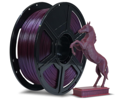 FLASHFORGE PLA Filament 1.75mm +/- 0.02mm Marsala, Color Changeable 3D Printer Filament 1kg (2.2lbs), Chameleon 3D Printing Filament Changing Colors with Light and Angle from SKANDA INTERNATIONAL FZ LLE