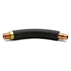 MILLER Rubber jacketed replacement neck for MDX™-100 MIG guns. 60 degree angle.