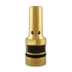 MILLER Tregaskiss® TOUGH LOCK® HD Dual Taper Retaining Head, Slip-On, Brass, Air-Cooled