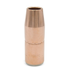 MILLER Bernard® AccuLock S Nozzle, Large, 5/8" Bore, 1/4" Recess, Copper