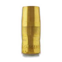 MILLER Bernard® Centerfire Nozzle, Small, 5/8" Bore, 1/8" Recess, Brass