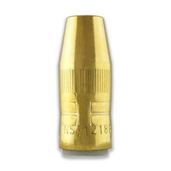 MILLER Bernard® Centerfire Nozzle, Small, 1/2" Bore, 1/8" Recess, Brass
