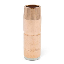 MILLER Standrard Duty, Thread-On Nozzle, 5/8" Orifice, 1/8" Tip Recess, Copper