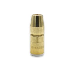 MILLER Bernard® AccuLock S Nozzle, Small, 1/2" Bore, 1/8" Recess, Brass