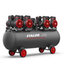 ITALCO OIL FREE AIR COMPRESSOR 1450Wx4, Copper wire 220V – 2-1450X4F120