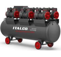  2-1450X5F240 ITALCO OIL FREE AIR COMPRESSOR, Copper wire, 380V