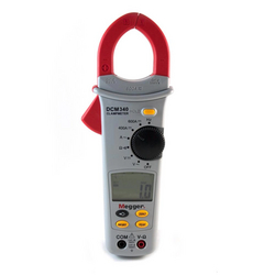 Megger 1000-305 DCM340 Digital Clamp Meter, 600A, 35mm Jaw, 600V, 400?, CAT III 600V