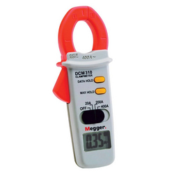 Megger 1000-303 DCM310 Compact Clamp Meter, 400A, 27mm Jaw, CAT III 600V