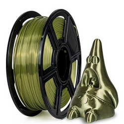  Flashforge 3D Printer Filament Silk PLA 1.75mm 1kg Spool-Dimensional Accuracy +/- 0.02mm (Bronze) from SKANDA INTERNATIONAL FZ LLE
