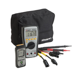 Megger 1002-550 PVK320 Photovoltaic/Solar Test Kit (PVM210 + AVO410 + Set of PV test leads + Pouch)