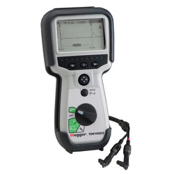 Megger 1001-788 TDR1000/3 Handheld Time Domain Reflectometers, Ultra Fast Pulse with Auto Setup, with Miniature Clip Test Lead Set (1 pair)