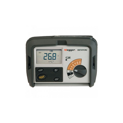 Megger 1000-366 DET4TCR2 Rechargeable Earth/Ground Resistance Tester with Clamps