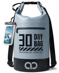 Lamicall Dry Bag Waterproof Backpack - [Zippered Pocket]-30L from SKANDA INTERNATIONAL FZ LLE