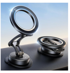 Lamicall for MagSafe Car Mount [All-Metal] Magnetic Phone Holder for Your Car, [Flexible Three-axis] Cell Phone Car Mount Dashboard with N55 Strong Magnets for iPhone 16 15 14 13 12 Pro Max Plus Mini from SKANDA INTERNATIONAL FZ LLE